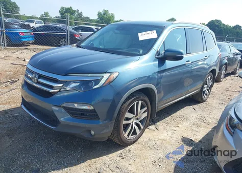 2017 Honda Pilot Touring из США, поврежденный, VIN 5FNYF5H96HB032210